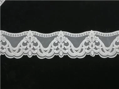 Organza Bordado encaje trim